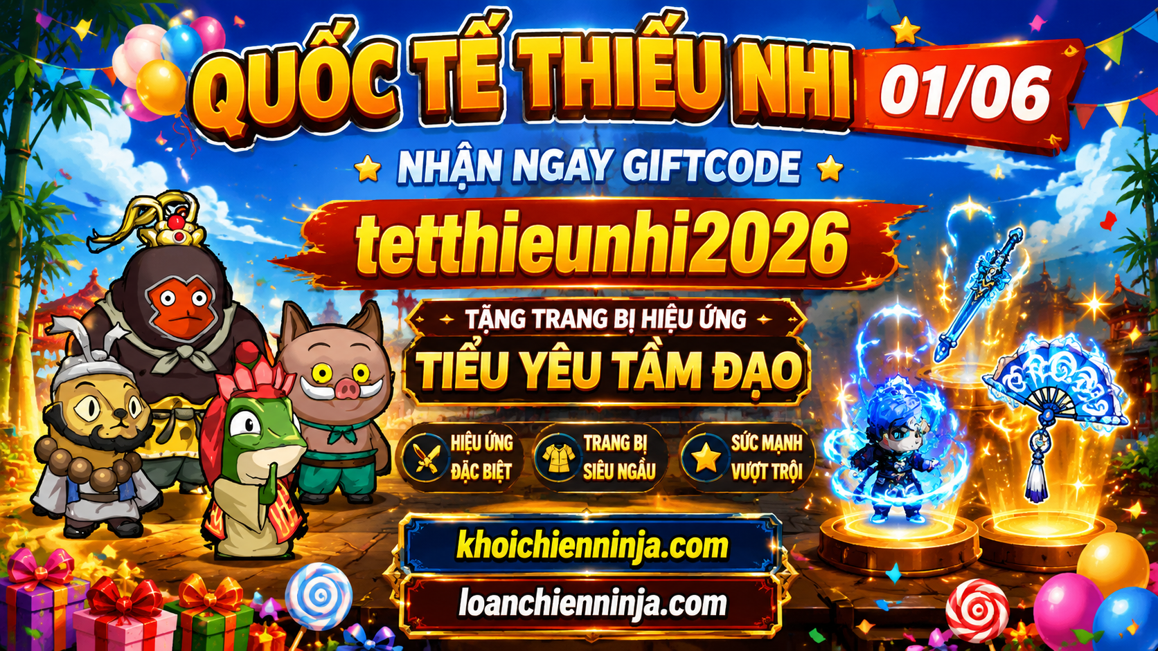 Lễ hội quốc tế thiếu nhi 01/06